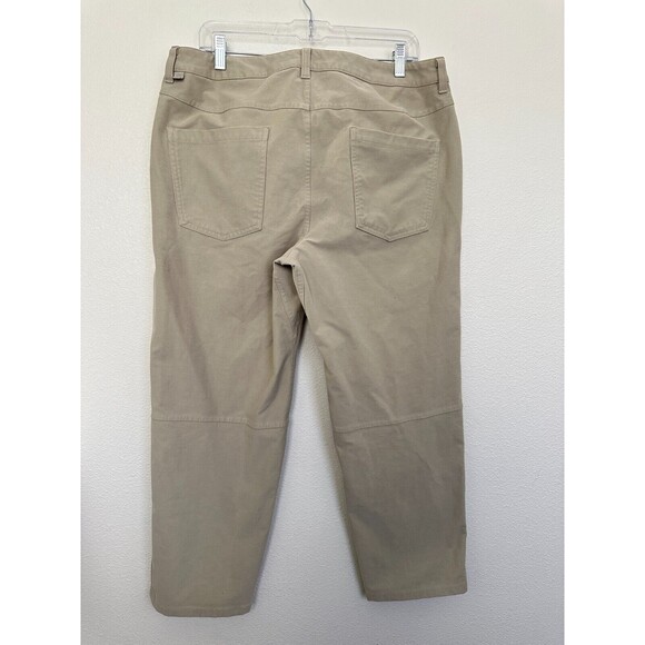 Lululemon ABC Pant Utilitech Raw Linen Chino Trousers Athleisure Men's Size 34 - Picture 5 of 9